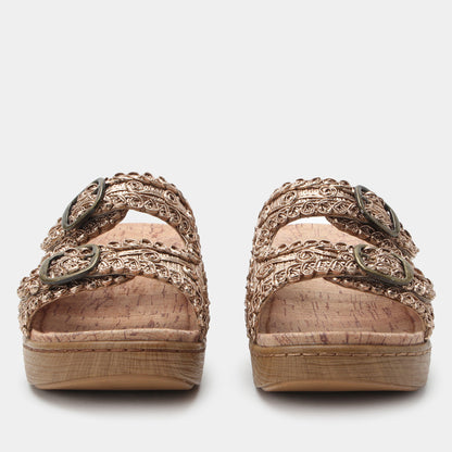 Alegria Oona Fancy Gold Sandal