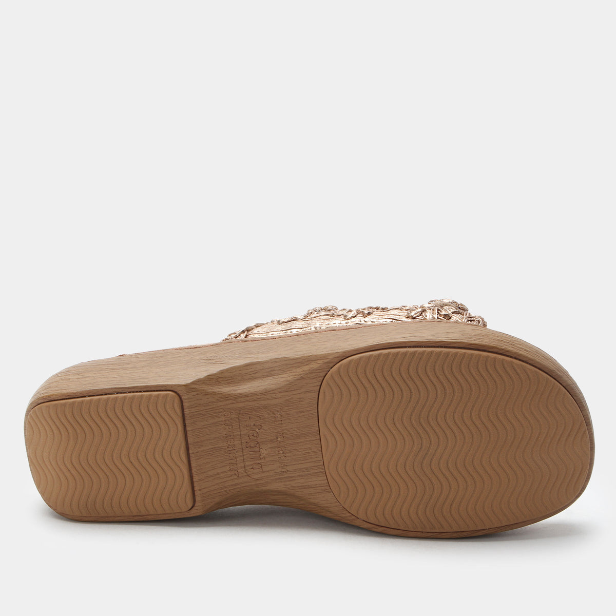 Alegria Oona Fancy Gold Sandal