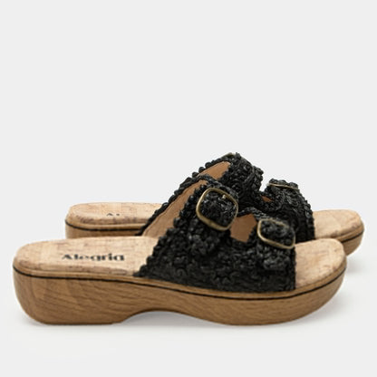 Alegria Oona Black Sandal