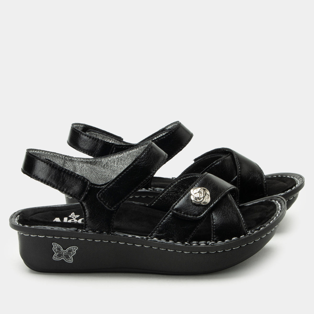Alegria Kelsi Black Sapphire Sandal