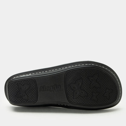Alegria Kelsi Black Sapphire Sandal