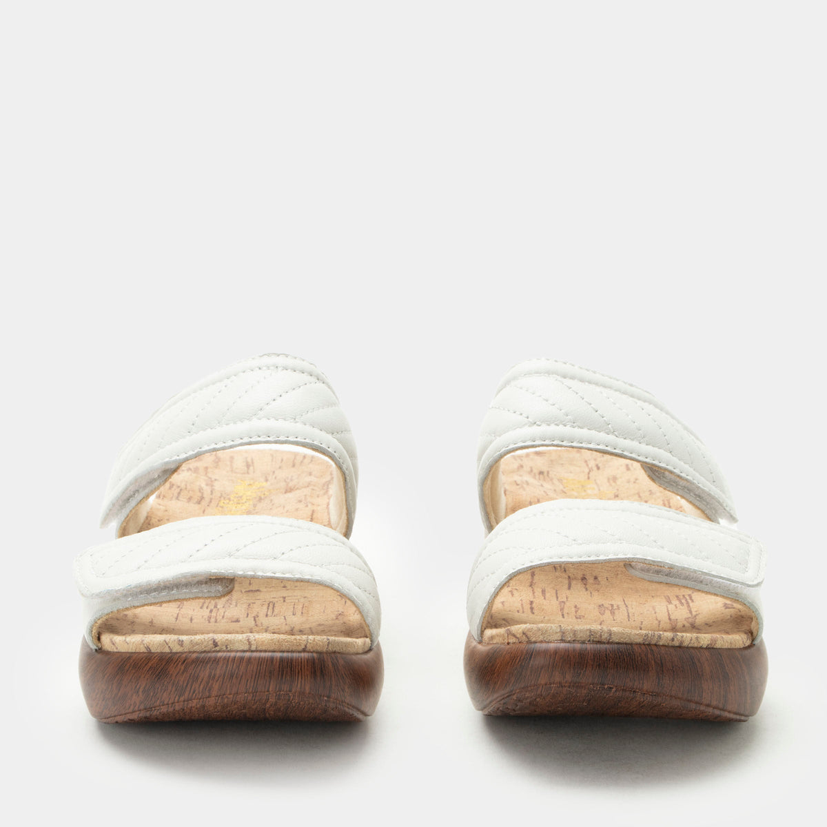 Alegria Brayah White Sandal
