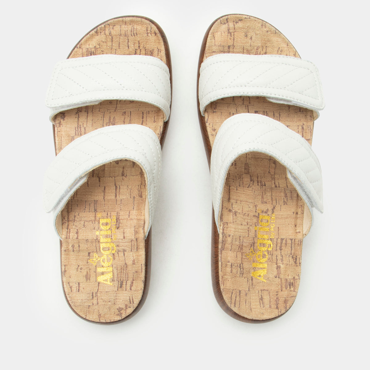 Alegria Brayah White Sandal