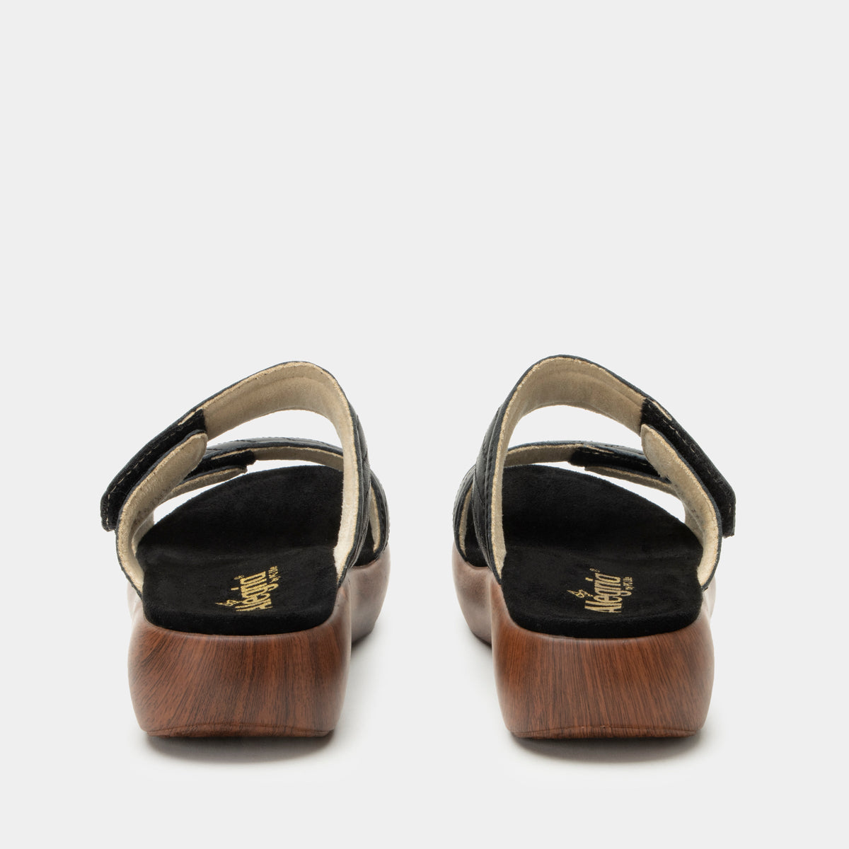 Alegria Brayah Black Sandal