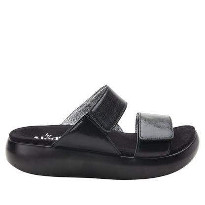 Alegria Bryce Black Sandal