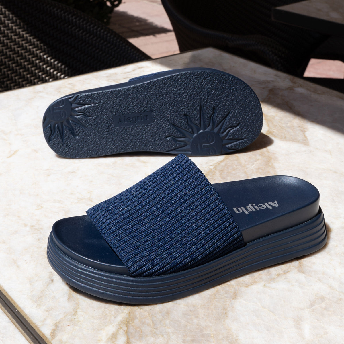 Alegria Akimi Navy Sandal