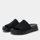 black sandal