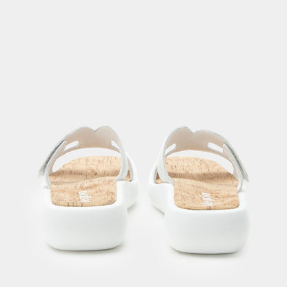 Alegria Portia White Sandal