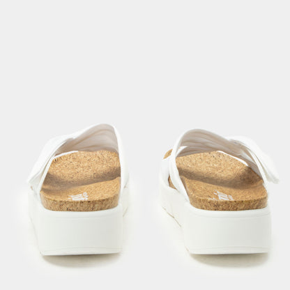 Alegria Rylie White Sandal