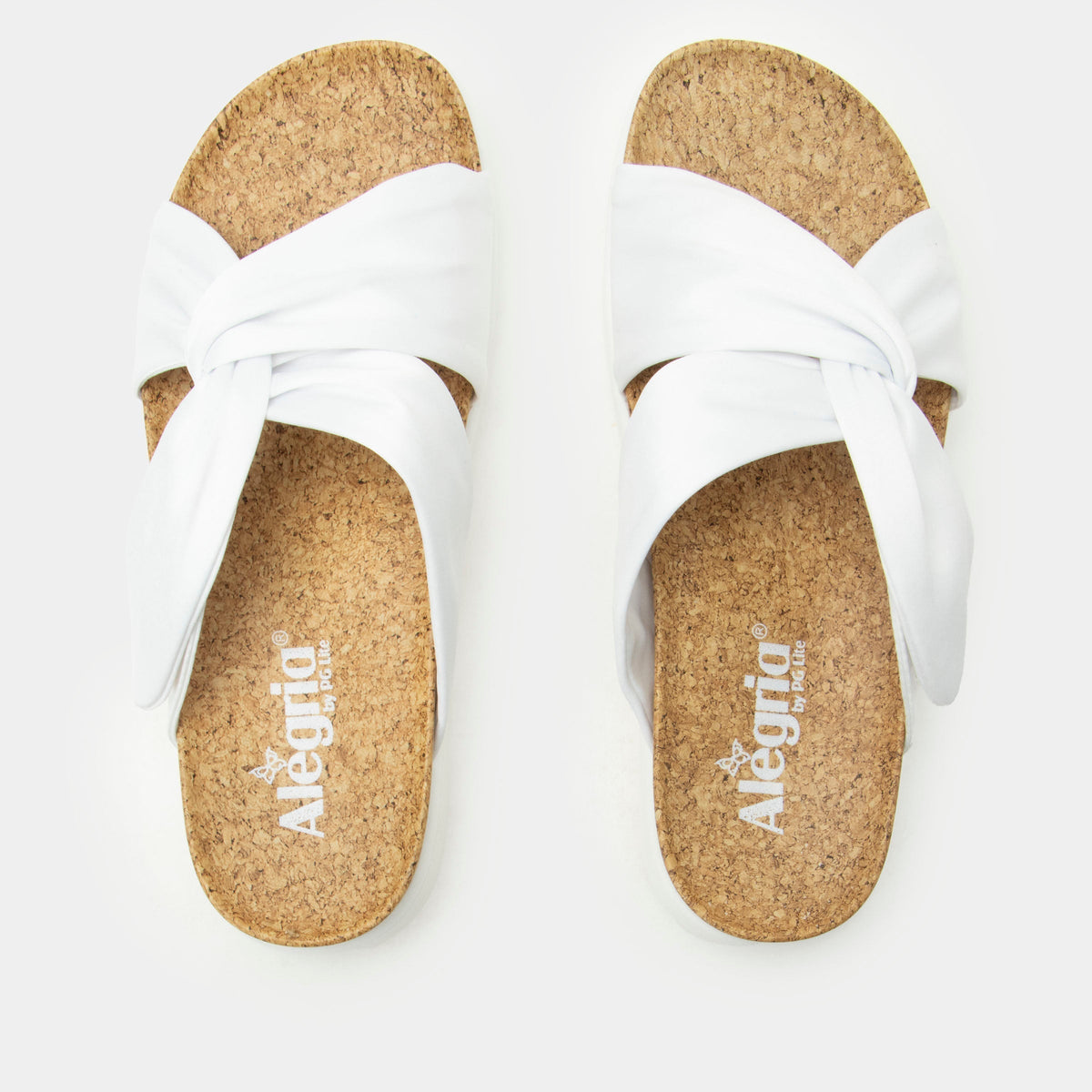 Alegria Rylie White Sandal
