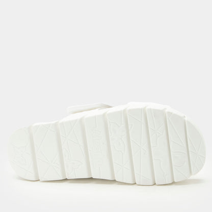 Alegria Rylie White Sandal