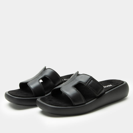 Alegria Portia Black Sandal