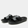 black sandal