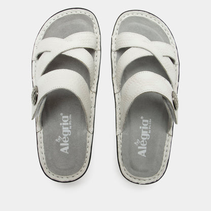 Alegria Victoriah Basketry White Sandal