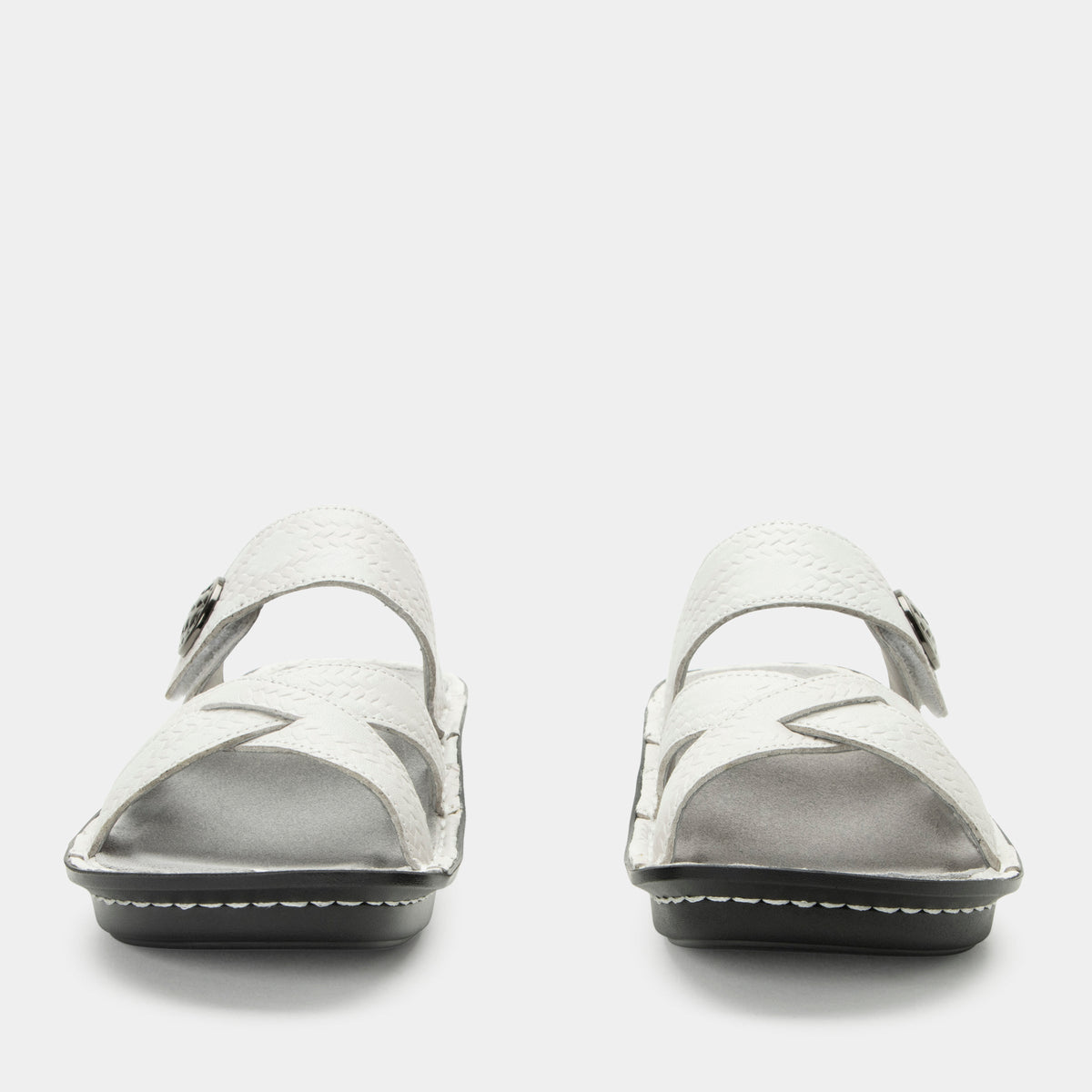 Alegria Victoriah Basketry White Sandal