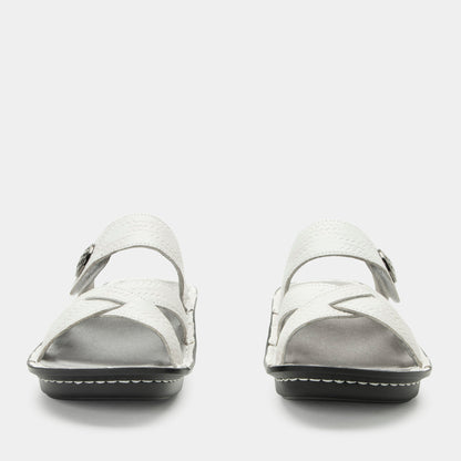 Alegria Victoriah Basketry White Sandal