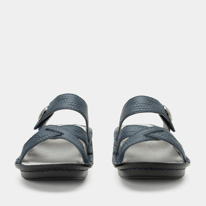 Alegria Victoriah Basketry Navy Sandal