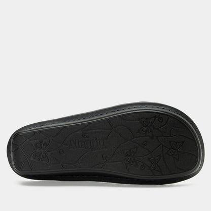 Alegria Victoriah Basketry Navy Sandal