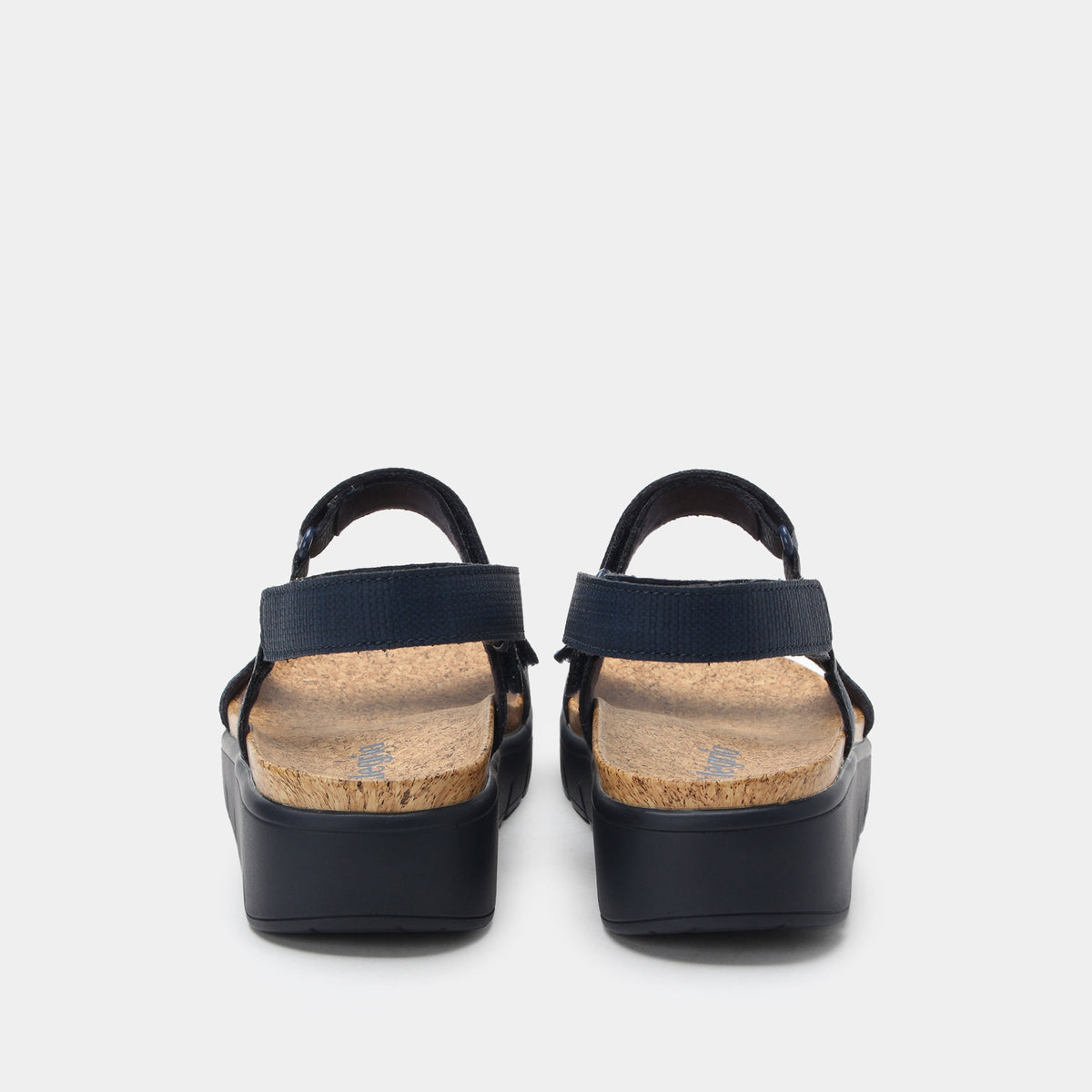 Alegria Henna Netted Navy Sandal