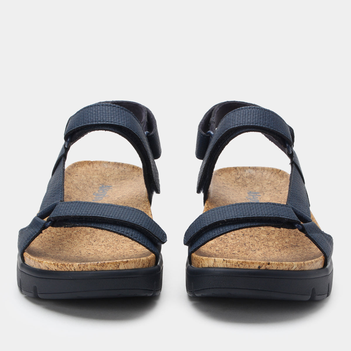 Alegria Henna Netted Navy Sandal