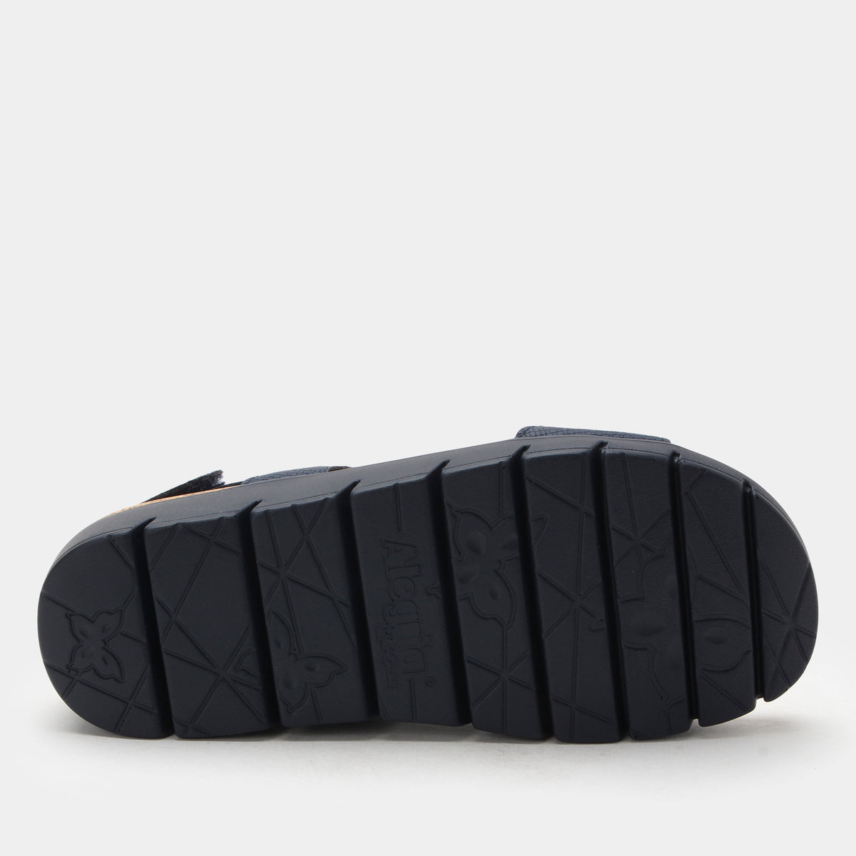 Alegria Henna Netted Navy Sandal