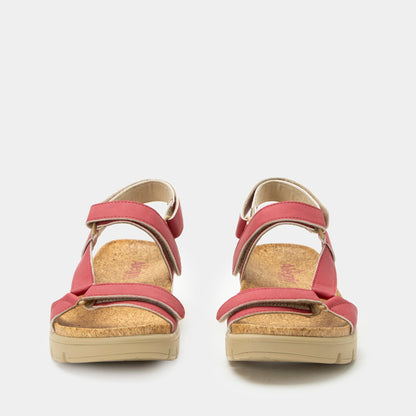 Alegria Henna Washed Ruby Sandal