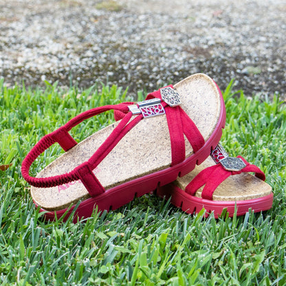 Alegria Roz True Red Sandal
