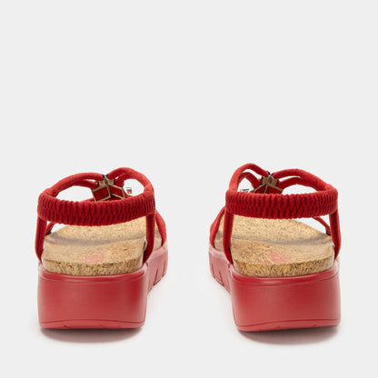 Alegria Roz True Red Sandal