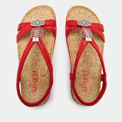 Alegria Roz True Red Sandal