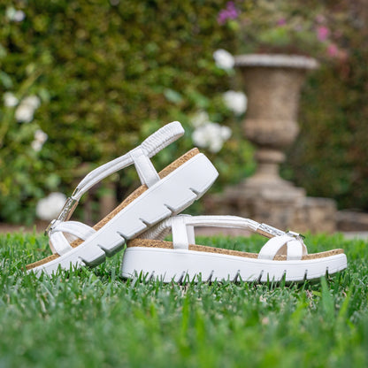 Alegria Roz True White Sandal