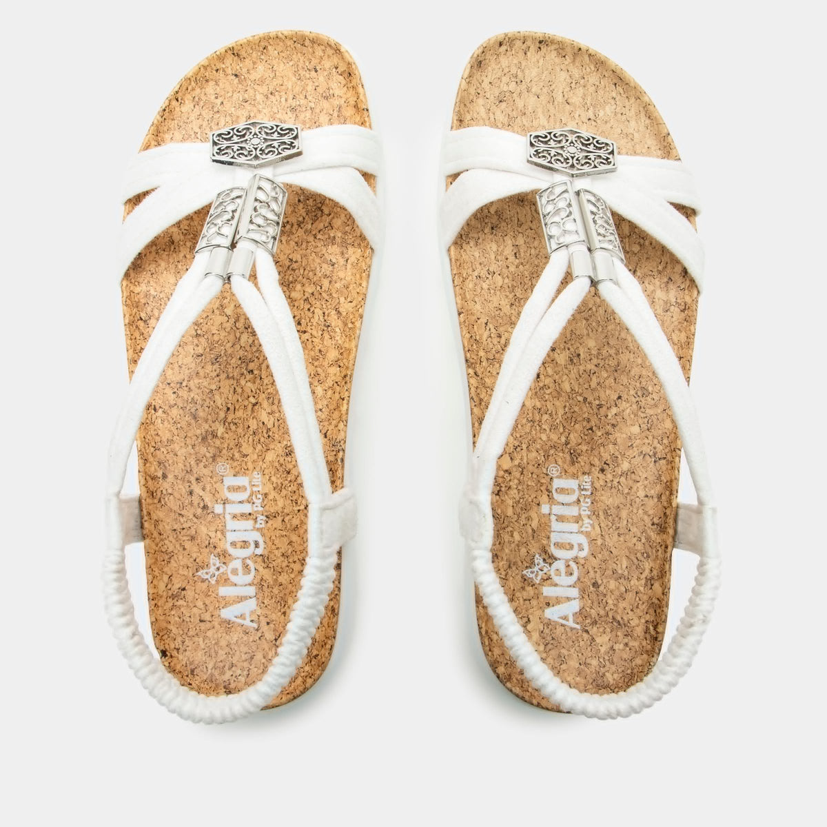 Alegria Roz True White Sandal