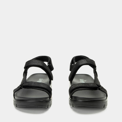 Alegria Henna They Call Me Mellow Black Sandal