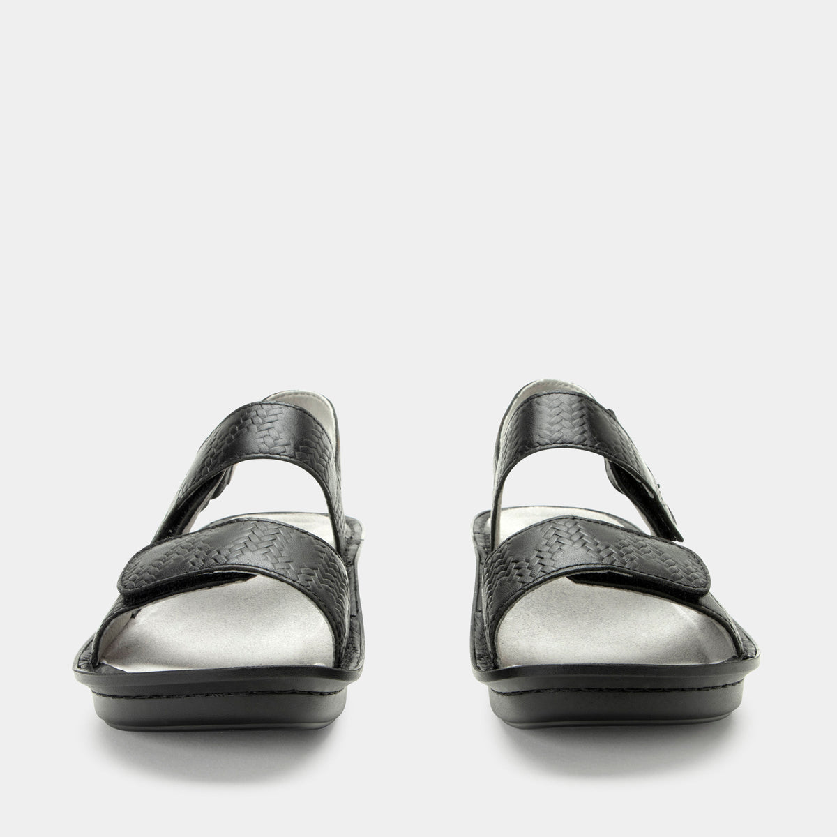 Alegria Verona Basketry Black Sandal