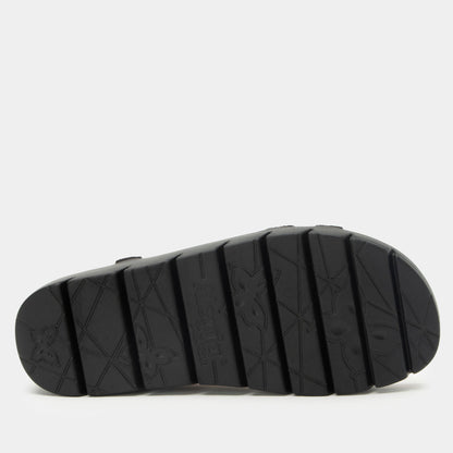 Alegria Roz Casual Black Sandal