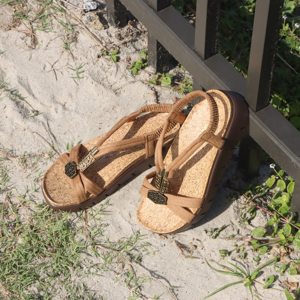 Alegria Roz Casual Sand Sandal