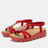 true red sandal