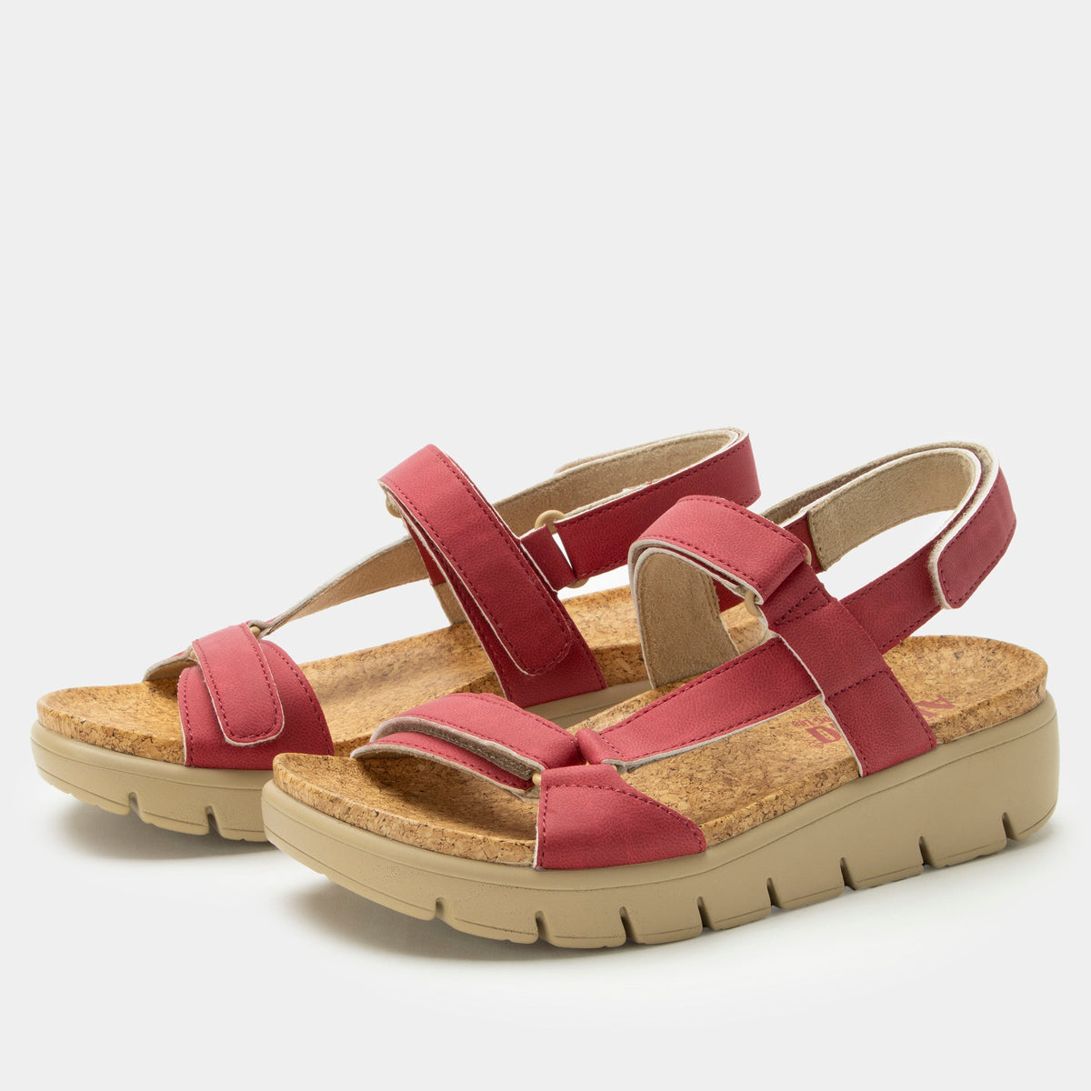 washed ruby sandal,36