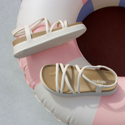 Alegria Audie Crème Brulee Sandal