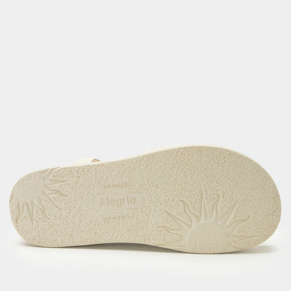 Alegria Audie Crème Brulee Sandal