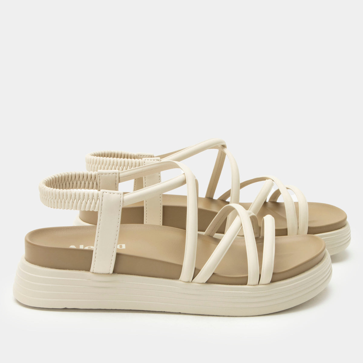 Alegria Audie Crème Brulee Sandal