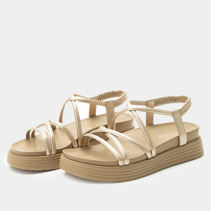 champagne sandal,36
