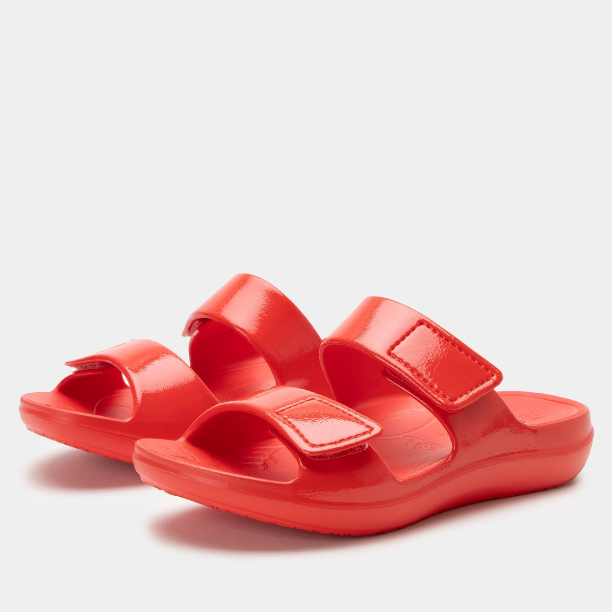 coral gloss sandal,36