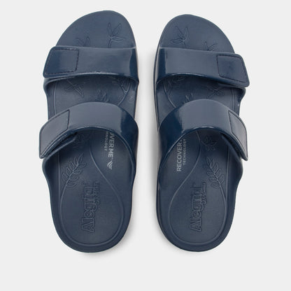 Alegria Orbyt Navy Gloss Sandal