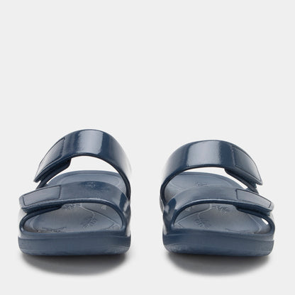 Alegria Orbyt Navy Gloss Sandal