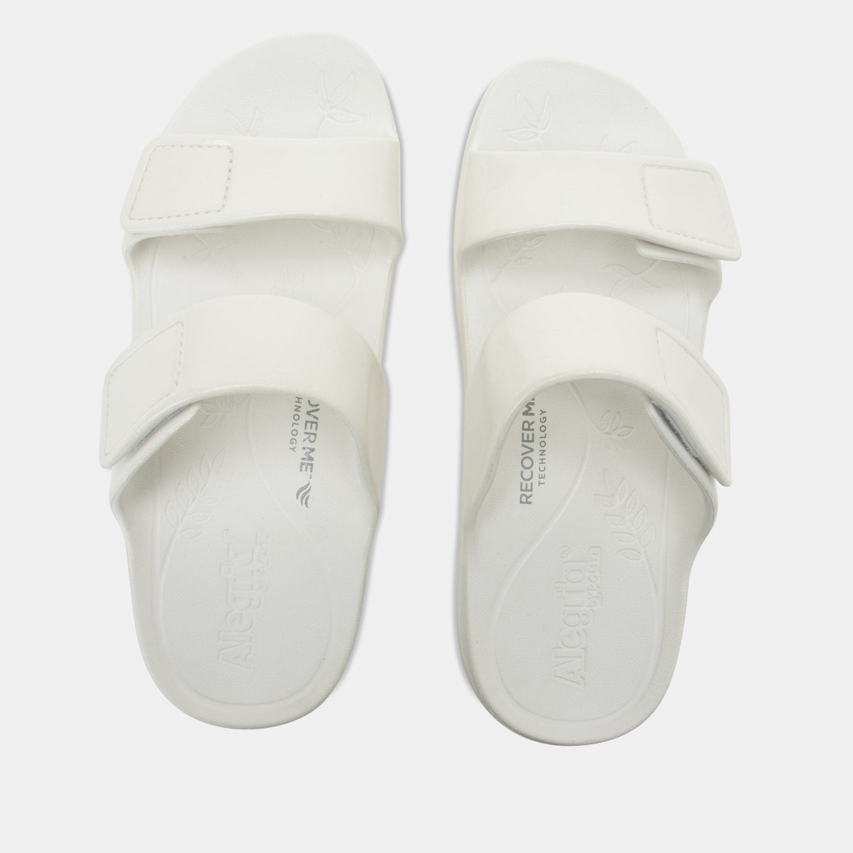 Alegria Orbyt White Gloss Sandal