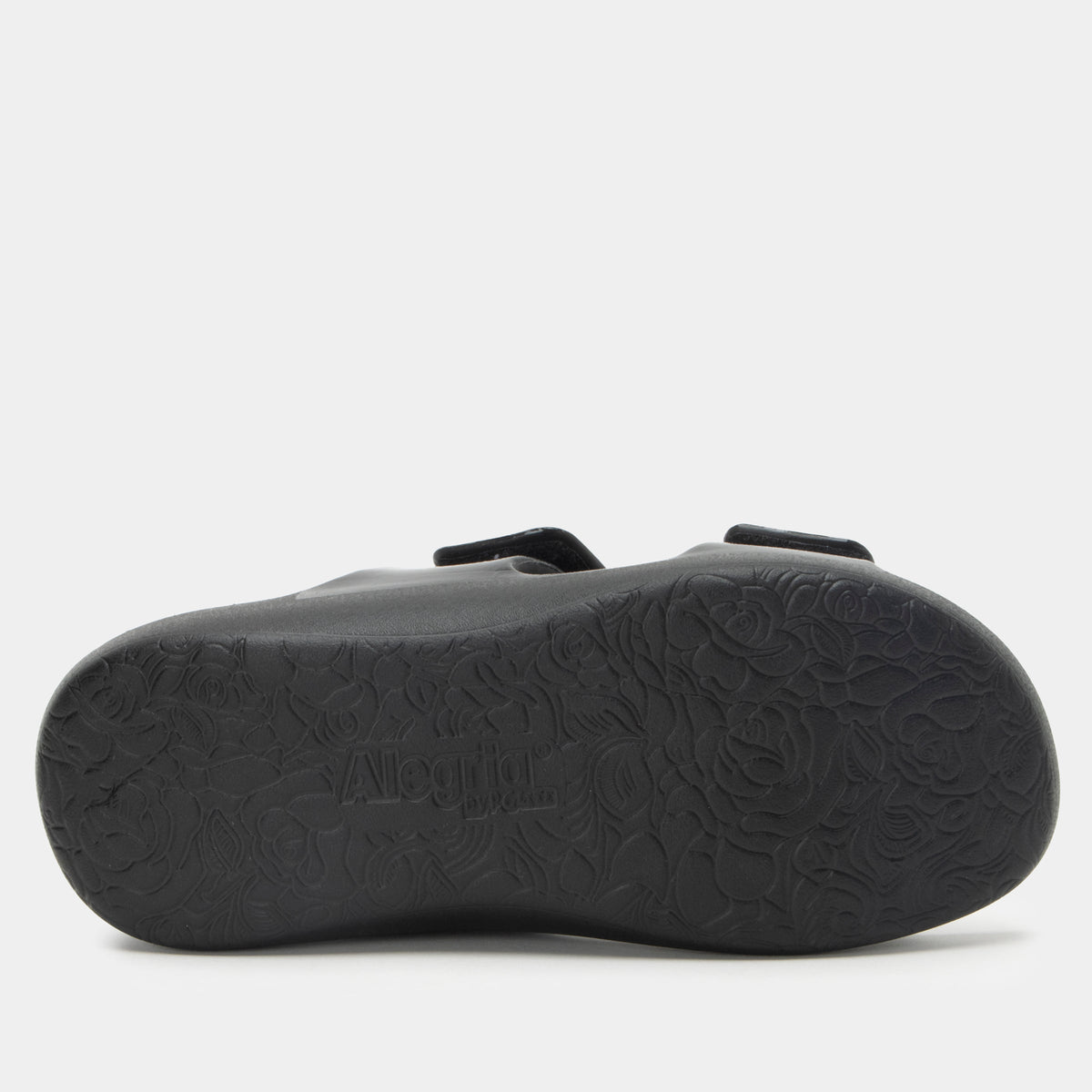 Alegria Orbyt Black Gloss Sandal