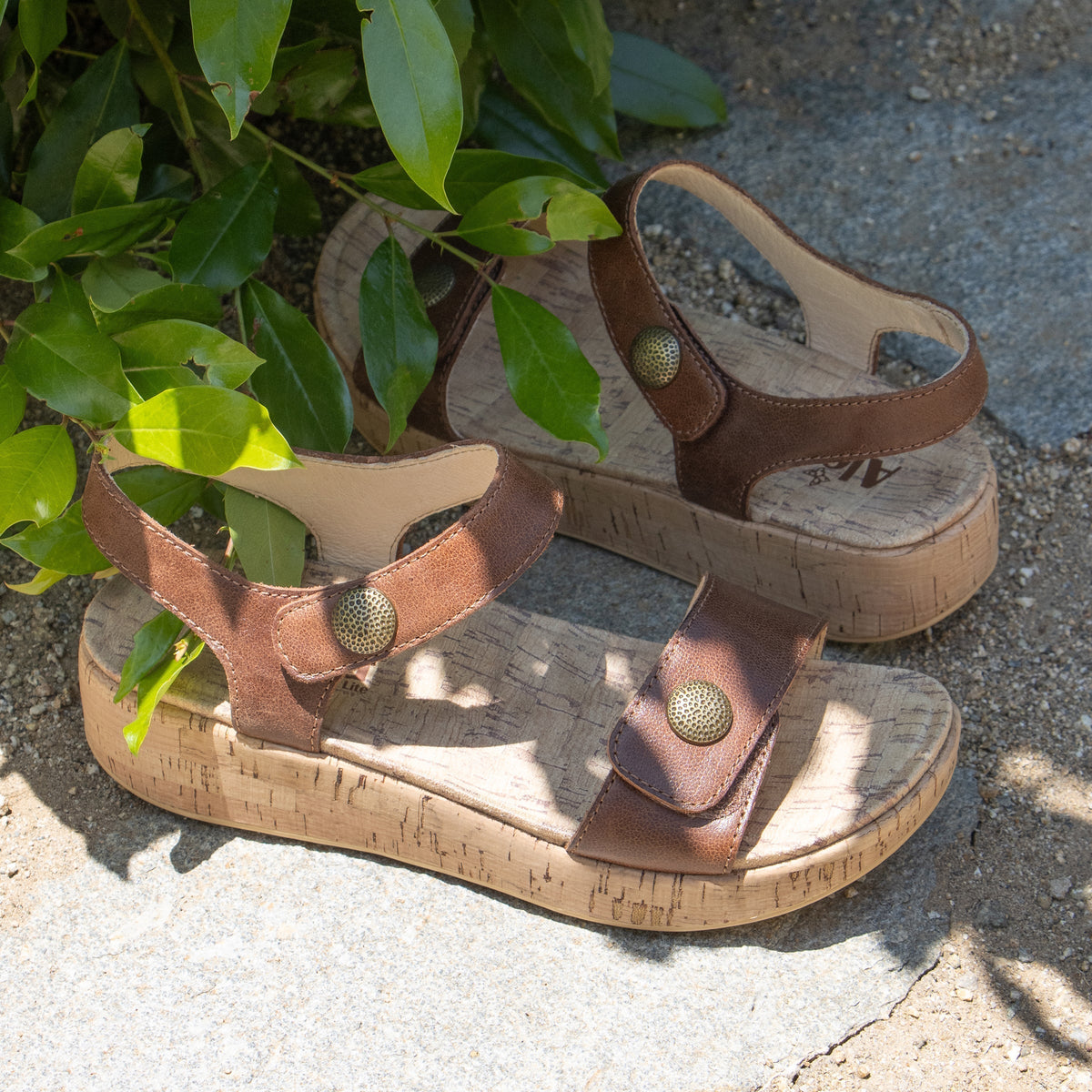 Alegria Marta Walnut Sandal