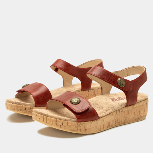 Alegria Marta Garnet Sandal