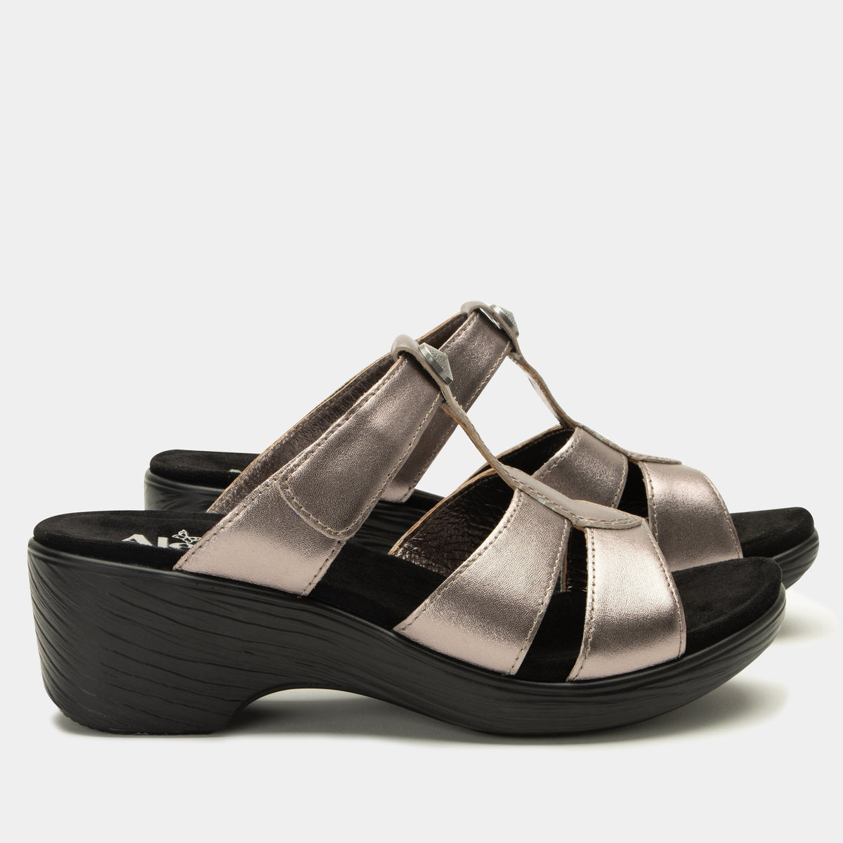 Alegria Shantal Pewter Sandal