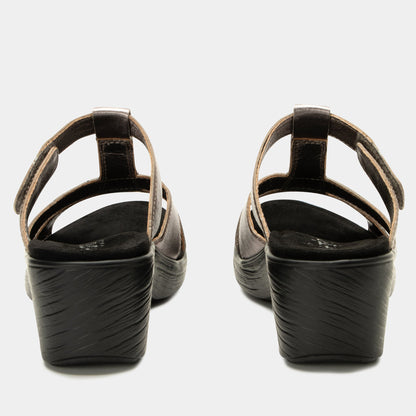 Alegria Shantal Pewter Sandal